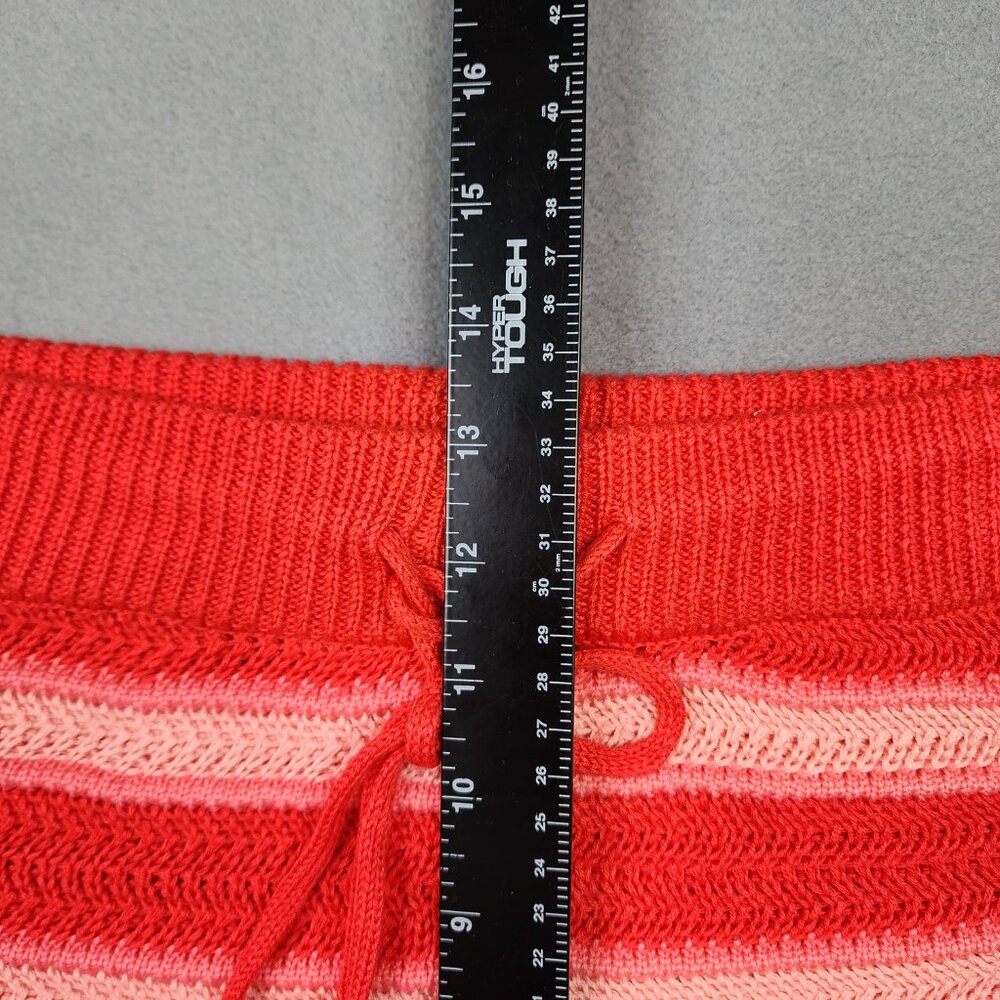 Madden NYC Crochet Shorts Women's Size Medium 7-9 Poppy Red Beach NWT - Picture 8 of 10